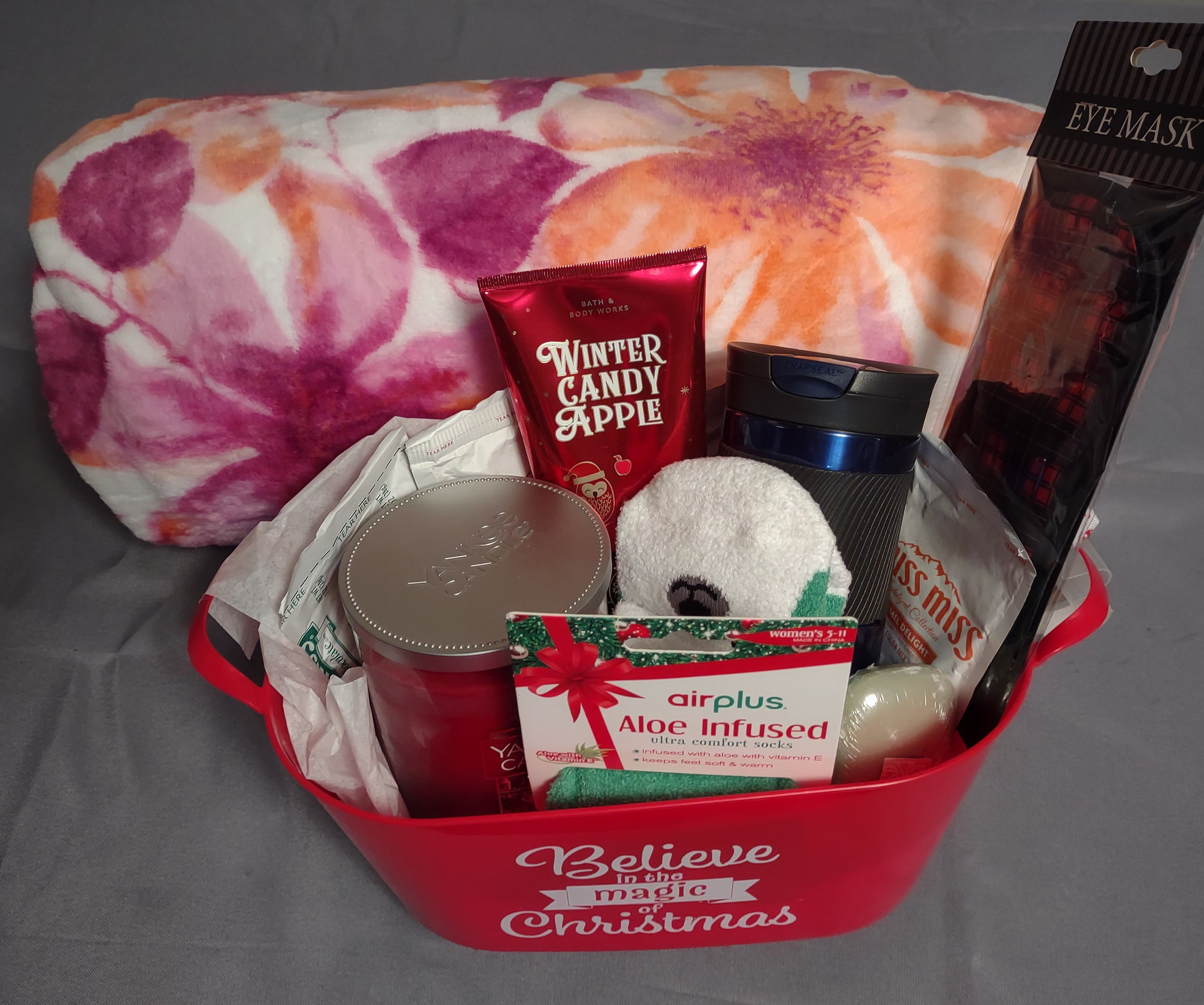 A Night In basket with blanket RADD, Inc.