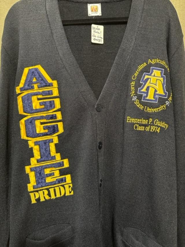 NCAT Custom Embroidered Cardigan GreekStuff