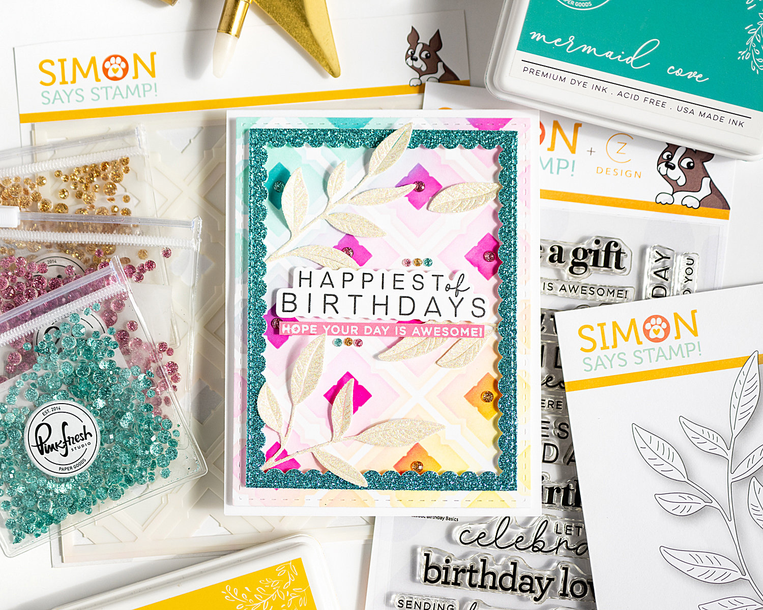 Simon Says Stamp Be Bold Release Blog Hop Day 2 + PRIZES! - Lea Lawson ...