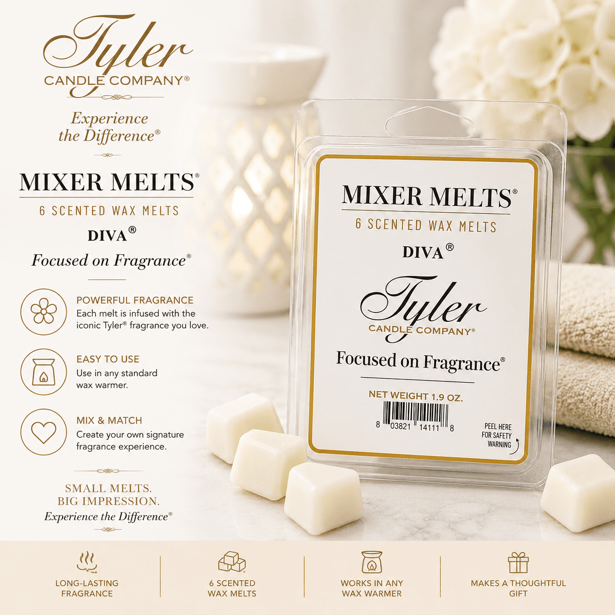 Tyler Candle Company Mixer Melts
