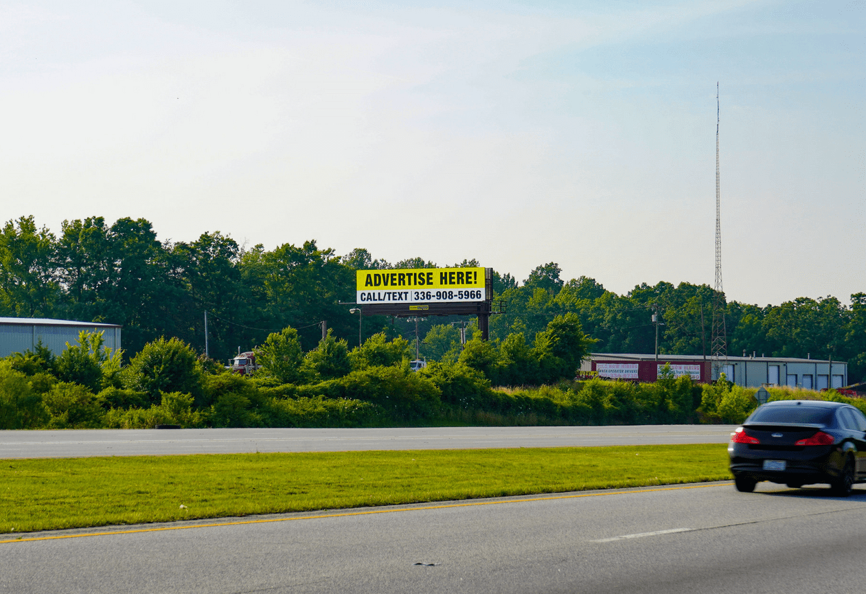 Clark's Northbound Billboard Clark Outdoor Greensboro NC