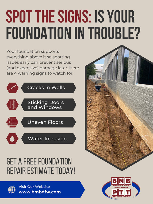 Foundation Repair Experts in North Texas | BMB Construction