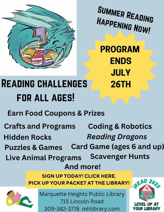 Home Marquette Heights Public Library