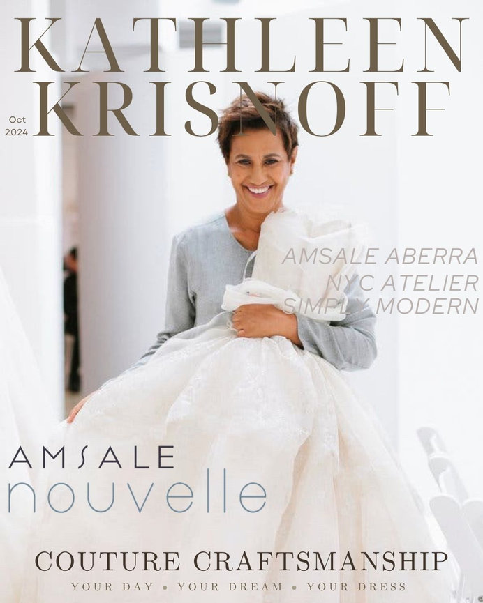 ethiopian wedding dress designer amsale Effortless Sophistication