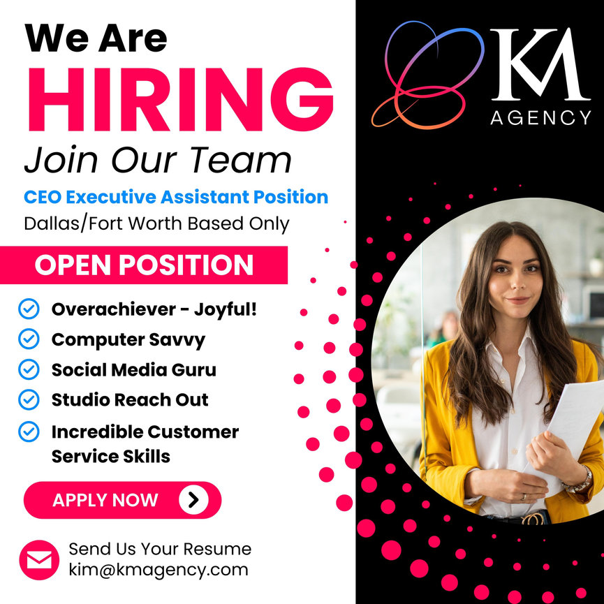 KM Agency Is Now Hiring - KM Agency