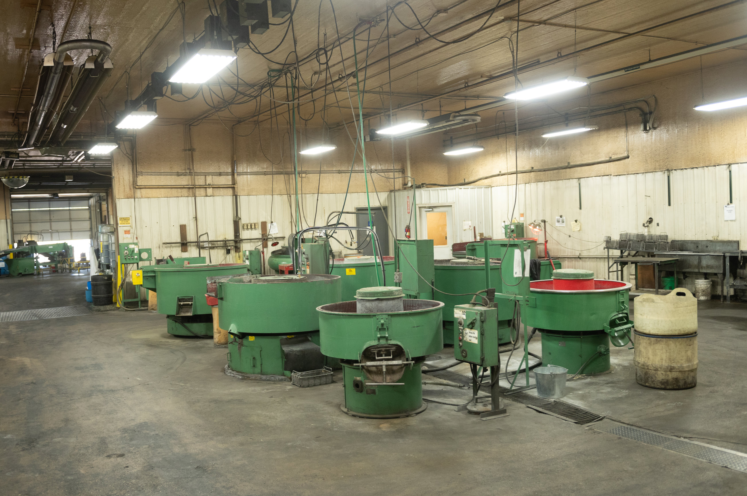 VIBRATORY FINISHING Rapids Tumble Finish